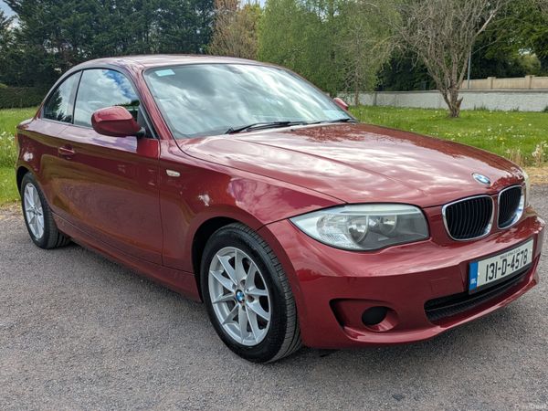 BMW 1-Series Coupe, Diesel, 2013, Red