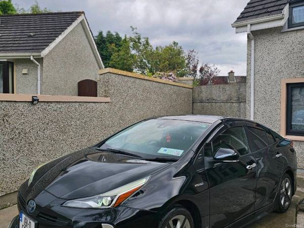 Toyota Prius Hatchback, Petrol Hybrid, 2019, Black
