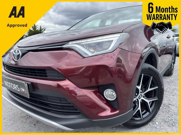 Toyota RAV4 SUV, Diesel, 2017, Red