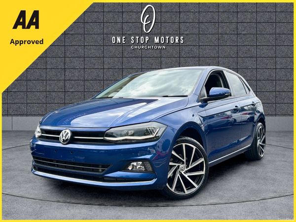 Volkswagen Polo Hatchback, Petrol, 2019, Blue