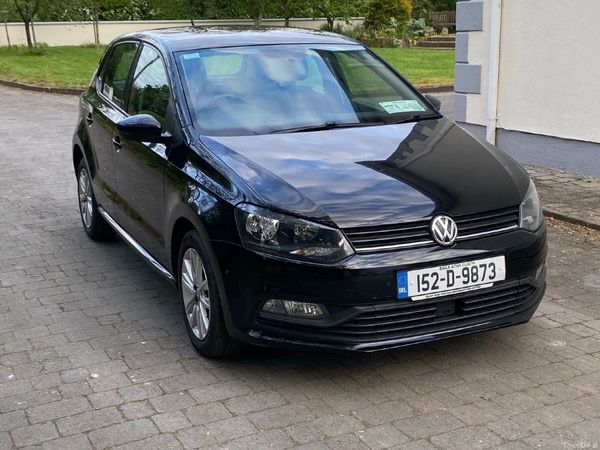 Volkswagen Polo Hatchback, Petrol, 2015, Black