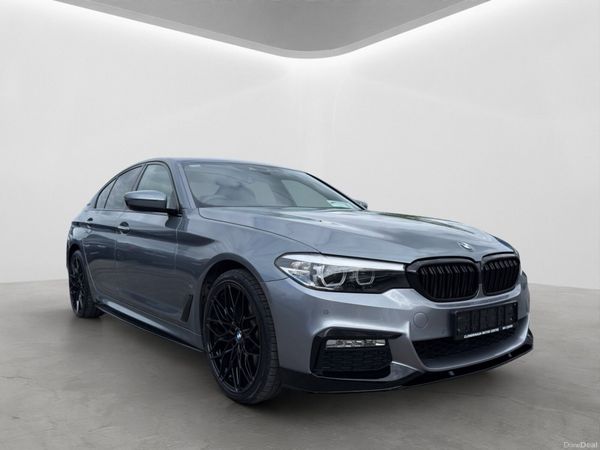 BMW 5-Series Saloon, Petrol Plug-in Hybrid, 2017, Grey