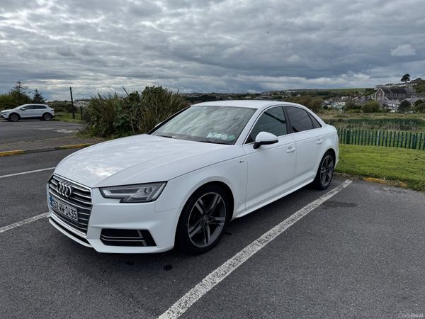 Audi A4 Saloon, Diesel, 2015, White
