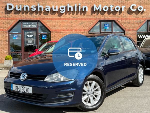 Volkswagen Golf Estate, Petrol, 2013, Blue