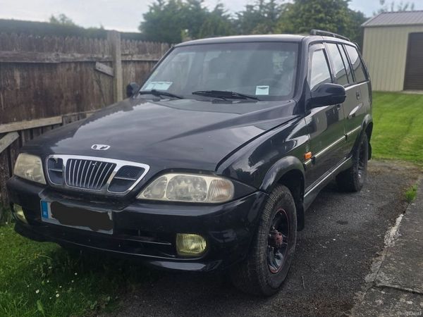 Daewoo Musso SUV, Diesel, 1999, Black