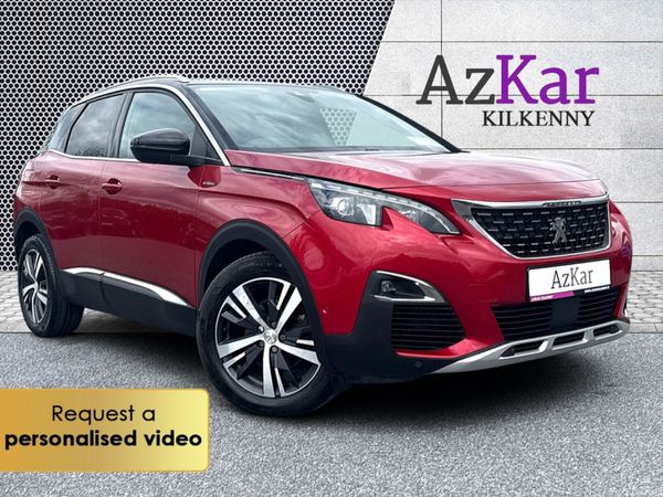 Peugeot 3008 Hatchback, Diesel, 2017, Red