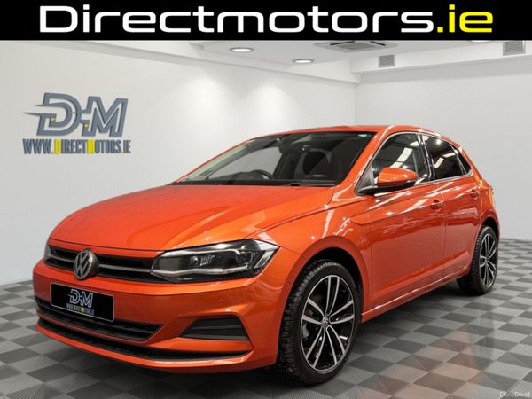 Volkswagen Polo Hatchback, Petrol, 2020, Orange