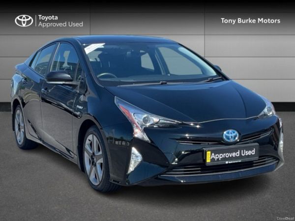 Toyota Prius Saloon, Petrol Hybrid, 2018, Black