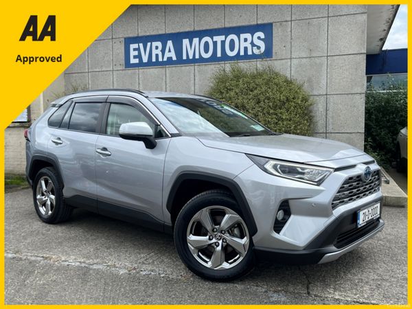 Toyota RAV4 SUV, Petrol Hybrid, 2021, Grey