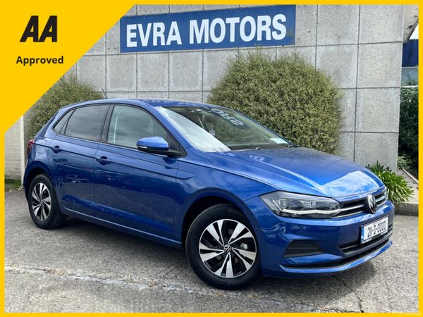 Volkswagen Polo Hatchback, Petrol, 2021, Blue