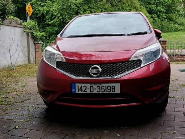 Nissan Note MPV, Petrol, 2014, Red