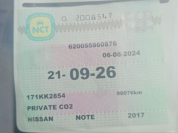 Nissan Note MPV, Petrol Hybrid, 2017, Black