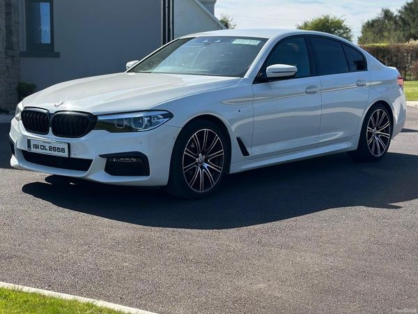 BMW 5-Series Saloon, Diesel, 2019, White