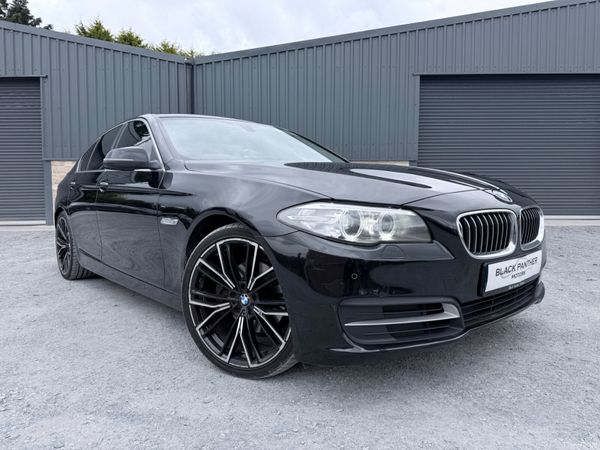 BMW 5-Series Saloon, Diesel, 2015, Black
