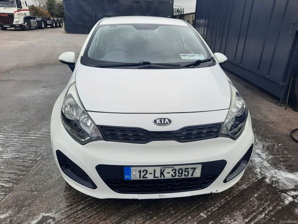 Kia Rio Hatchback, Diesel, 2012, White