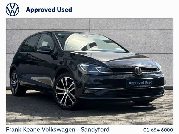Volkswagen Golf Hatchback, Petrol, 2019, Black