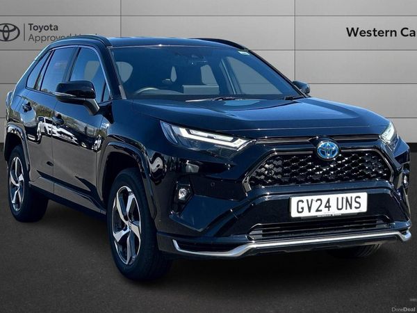 Toyota RAV4 SUV, Petrol Plug-in Hybrid, 2024, Black