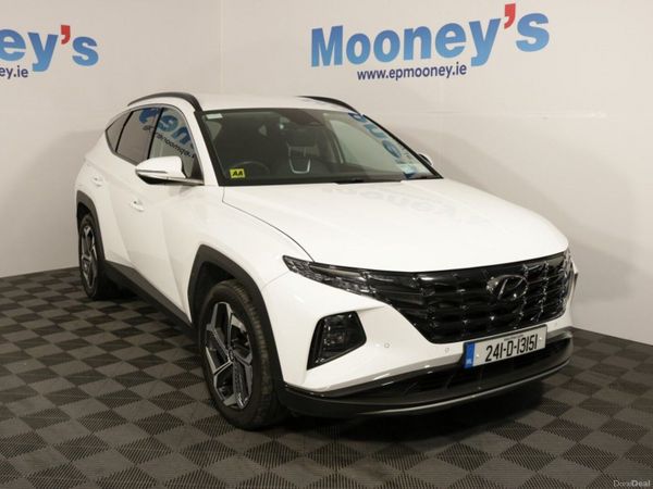 Hyundai Tucson SUV, Petrol Plug-in Hybrid, 2024, White