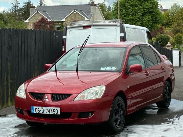 Mitsubishi Lancer Saloon, Petrol, 2006, Red