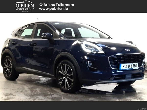 Ford Puma MPV, Petrol Hybrid, 2021, Blue
