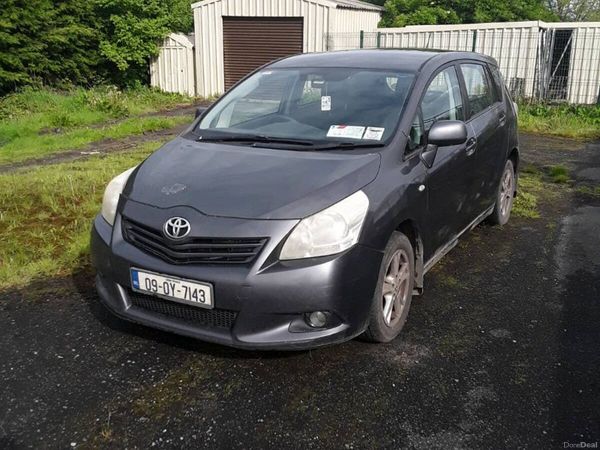 Toyota Verso MPV, Diesel, 2009, Grey