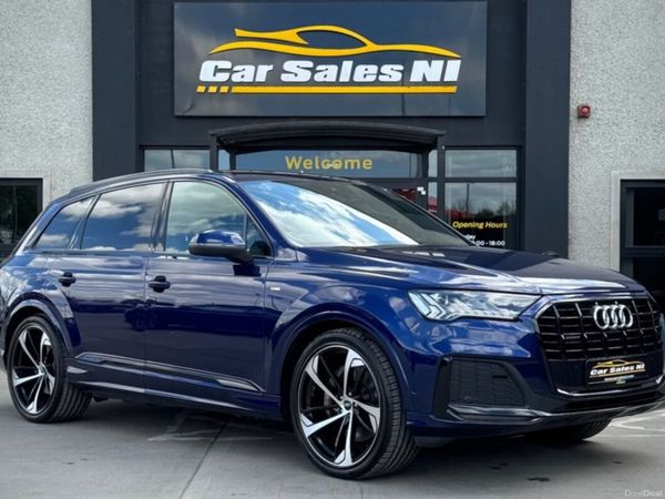 Audi Q7 SUV, Diesel Hybrid, 2022, Blue