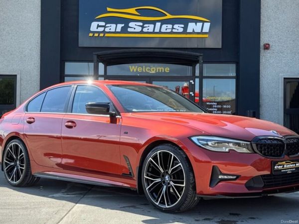 BMW 3-Series Saloon, Diesel Hybrid, 2022, Orange