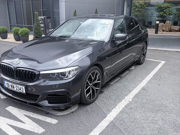 BMW 5-Series Saloon, Diesel, 2019, Grey