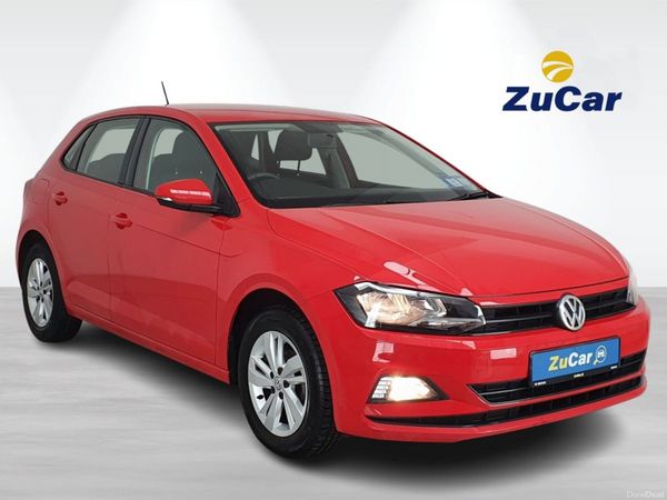 Volkswagen Polo Hatchback, Petrol, 2021, Red