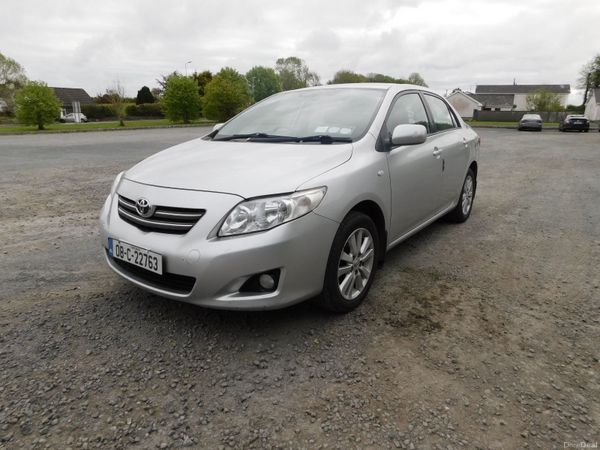Toyota Corolla Saloon, Petrol, 2008, Silver