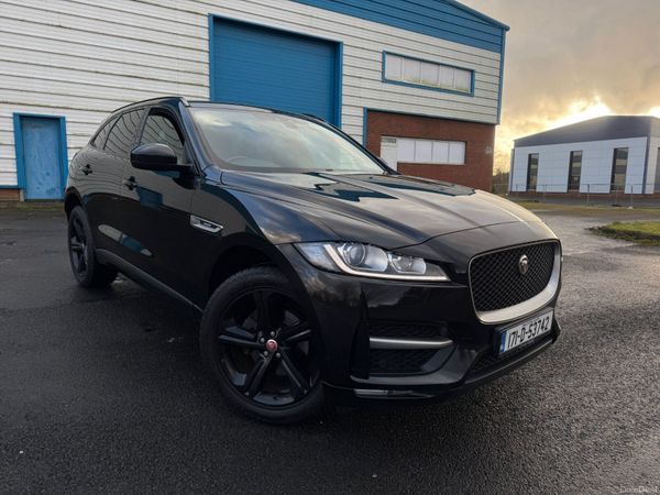 Jaguar F-Pace SUV, Diesel, 2017, Black