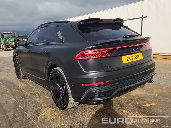 Audi Q8 SUV, Diesel Hybrid, 2018, Black