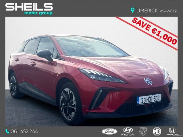 MG MG4 Hatchback, Electric, 2023, Red