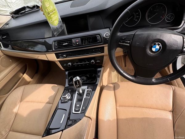 BMW 5-Series Saloon, Diesel, 2012, White