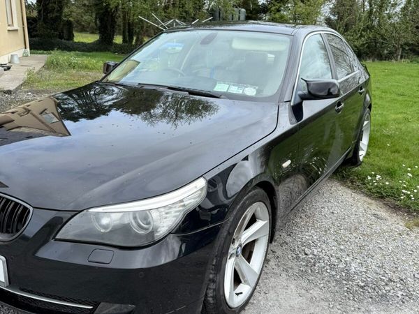 BMW 5-Series Saloon, Diesel, 2009, Black