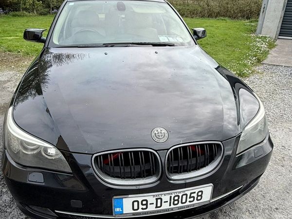 BMW 5-Series Saloon, Diesel, 2009, Black