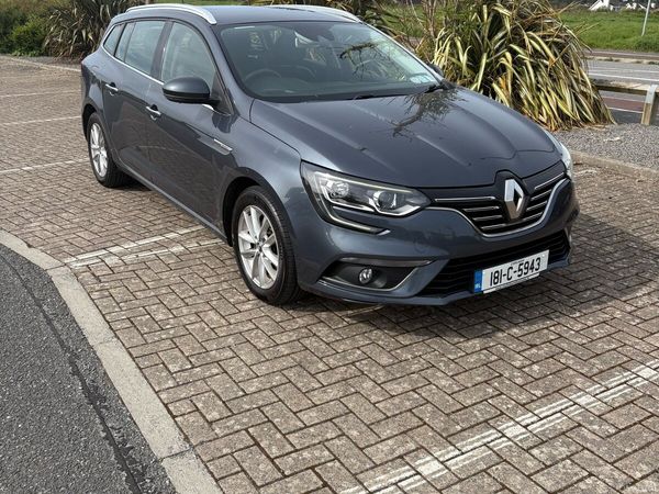 Renault Megane Estate, Diesel, 2018, Grey