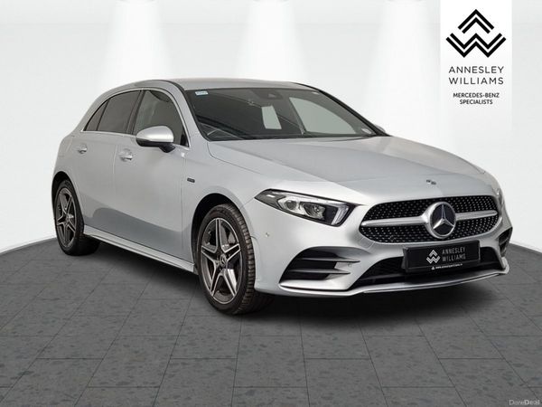 Mercedes-Benz A-Class Hatchback, Petrol Plug-in Hybrid, 2021, Silver