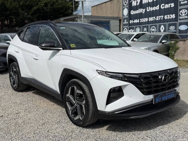 Hyundai Tucson SUV, Petrol Hybrid, 2022, White