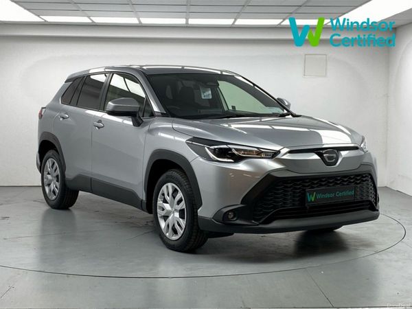 Toyota Corolla Cross SUV, Petrol Hybrid, 2024, Silver