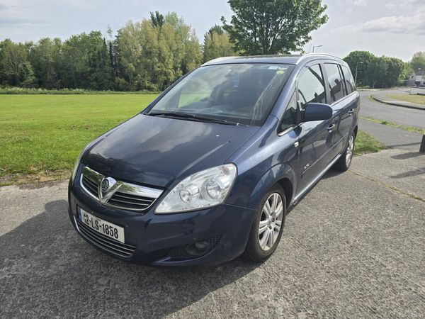 Vauxhall Zafira MPV, Diesel, 2012, Blue