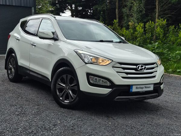 Hyundai Santa Fe SUV, Diesel, 2015, White