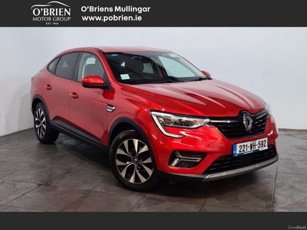 Renault Arkana Hatchback, Petrol, 2022, Red