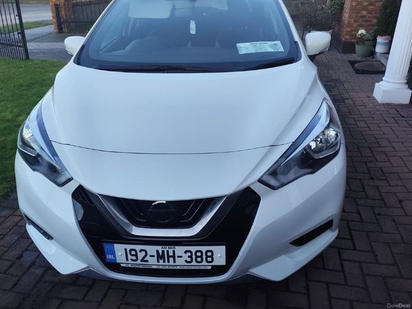 Nissan Micra Hatchback, Petrol, 2019, White