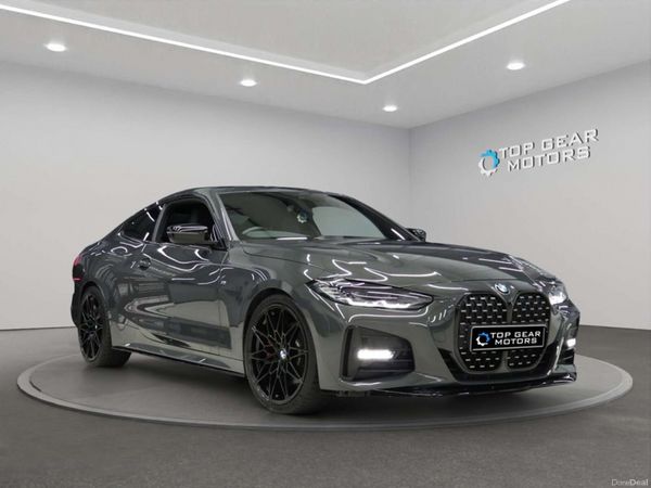 BMW 4-Series Coupe, Diesel Hybrid, 2022, Grey