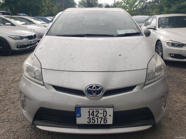 Toyota Prius Hatchback, Petrol Hybrid, 2014, Silver
