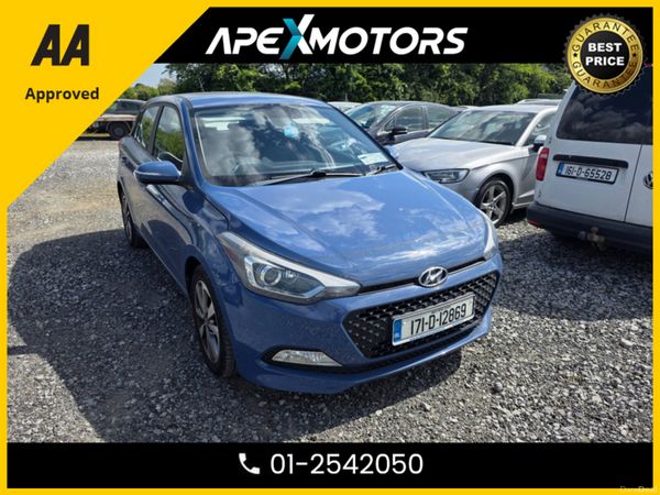 Hyundai i20 Hatchback, Petrol, 2017, Blue