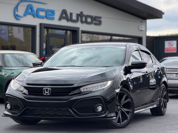 Honda Civic Hatchback, Petrol, 2019, Black