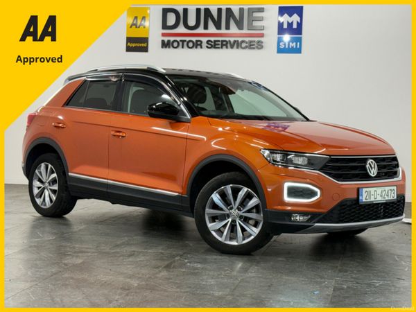 Volkswagen T-Roc SUV, Diesel, 2021, Orange
