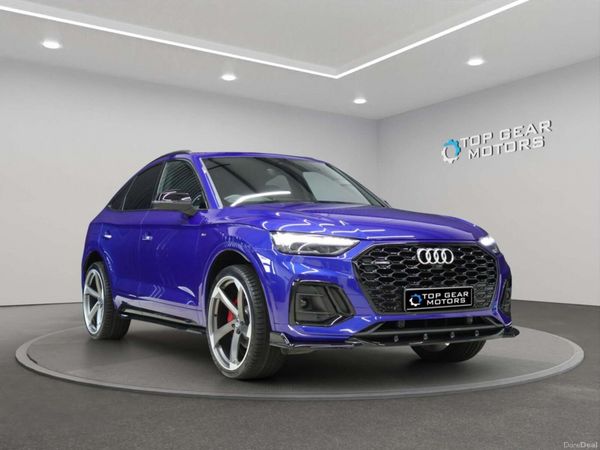 Audi Q5 SUV, Diesel Hybrid, 2022, Blue